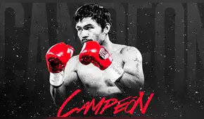 ¡Manny Pacquiao se corona Supercampeón AMB - Peso Welter en Las Vegas!