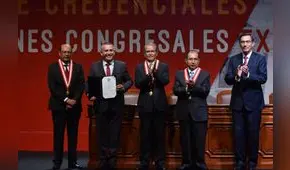 JNE entregó credenciales a los 130 congresistas electos [VIDEO]