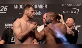  UFC: Stipe Miocic y Daniel Cormier pelearán por el título mundial 