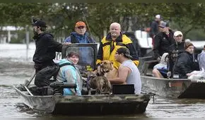 La 'Armada Cajun', un ejército de voluntarios al rescate de los damnificados del huracán Florence 