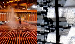 Producción nacional metálica creció 8,3% en octubre, según el Minem