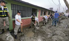 Huaico sobre Chosica afectó por unos minutos tramo de la C. Central
