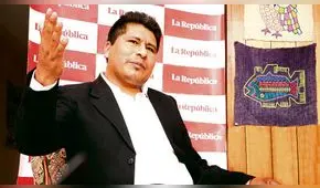 Walter Aduviri, exgobernador de Puno, afirma que continuará en política