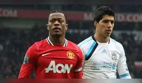 Patrice Evra reveló que estuvo a punto de golpear a Luis Suárez cuando se lo cruzó en la calle