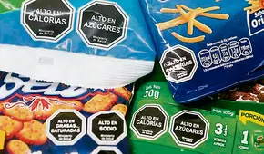 Mypes podrán usar octógonos adhesivos en productos altos en azúcar, sodio o grasas trans