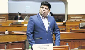 Lenin Checco afirma que objetivo principal del Congreso es “ponerle camisas de fuerza” a Pedro Castillo