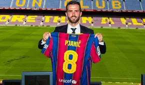 Miralem Pjanic explicó el mensaje que publicó tras la salida de Koeman del Barcelona