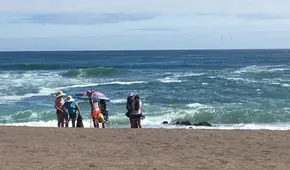 Tacna: dos hombres se salvaron de morir ahogados tras ingresar a playa  