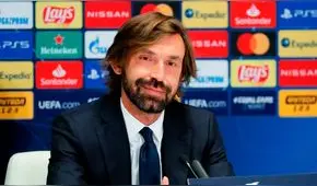 Pirlo tras clasificar para Champions: Espero seguir en la Juventus