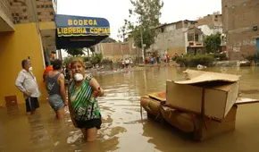 Daños en colector Canto Grande podrían generar más aniegos en SJL, alerta Contraloría