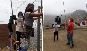 Niños y adolescentes de ollas comunes aprenden artes circenses