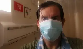 Ciro Maguiña retornó a su casa tras ser internado: “Resistí a la COVID-19″