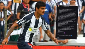 ‘Che’ Beltrán se despide de Alianza Lima: “Nunca olvidaré el día que te conocí”