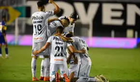 Santos a la final de la Libertadores tras golear 3-0 a Boca Juniors