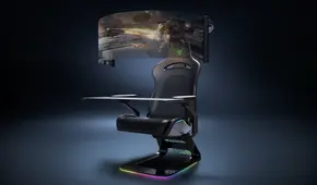 CES 2021: Razer presenta silla gamer futurista con pantalla enrollable