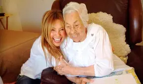 Thalía preocupada por su abuela: “Estamos pasando una situación tremenda”