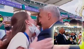 El llanto de Hernán Crespo tras ganar la Copa Sudamericana