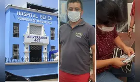 Taxista devuelve dinero que olvidó paciente de hospital en Trujillo