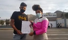 Pareja exige que investiguen muerte de su bebé en Hospital Hipólito Unanue