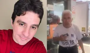 Germán Loero a sujeto sin mascarilla en la calle: “Pones en riesgo mi vida” 