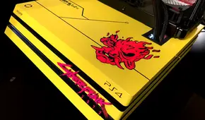 PS4 Pro: personalizan consola con fascinante temática de Cyberpunk 2077