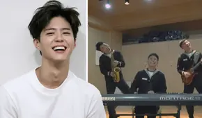 Park Bo Gum irradia felicidad en video sorpresa de la Marina coreana