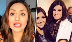 Nicole Pillman recordó la gentileza de Laura Pausini al pedirle una foto
