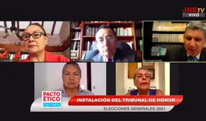 Elecciones 2021: Tribunal de Honor pide no politizar asesinatos en el Vraem