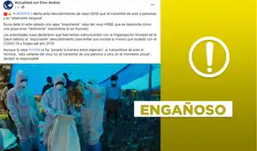 No es cierto que haya una “nueva” cepa de gripe aviar y se transmita “fácilmente” a humanos No es cierto que haya una “nueva” cepa de gripe aviar y se transmita “fácilmente” a humanos