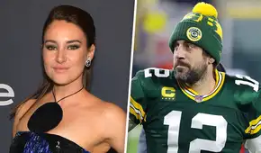 Actriz Shailene Woodley y Aaron Rodgers se comprometieron Actriz Shailene Woodley y Aaron Rodgers se comprometieron