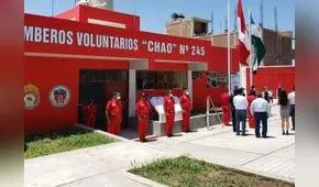 La Libertad tiene una nueva compañía de bomberos 