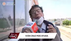 Iván Cruz pide ayuda para pagar deuda de su tratamiento contra la COVID-19