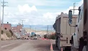 Cusco: Antapaccay suspende actividades en Espinar por bloqueo de vías