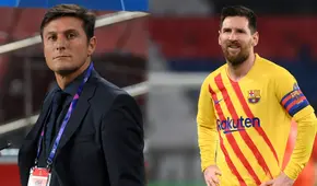 Javier Zanetti sobre Lionel Messi: “Seguirá en el Barcelona”