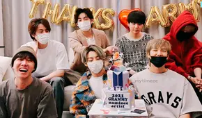 BTS rindió homenaje a ARMY tras los Grammy 2021