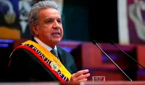 Lenín Moreno opinó sobre Pedro Castillo: “Me preocupa el destino del Perú” 