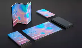 Samsung podría lanzar un teléfono de pantalla plegable tipo tríptico