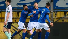 Italia venció 2-0 a Irlanda del Norte por el Grupo C de las Eliminatorias Qatar 2022