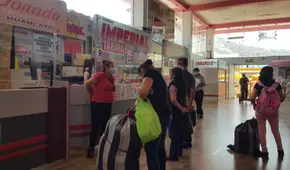 Semana Santa: pasajes suben y personas intentan viajar antes de cuarentena