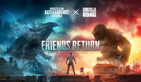 PUBG Mobile anuncia lanzamiento de evento crossover de Godzilla vs. Kong