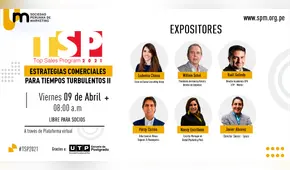 SOCIEDAD PERUANA DE MARKETING PRESENTA 2DA EDICION DEL TOP SALES PROGRAM 2021