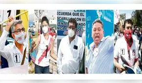 El problema de los candidatos número 1 al Congreso por Arequipa