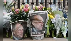 Líderes del mundo envían pésame a la familia real británica