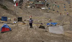 Más de 5.000 personas continúan instaladas en el Morro Solar