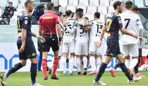 Juventus superó a Genoa por 3-1 en la jornada 30 de la Serie A