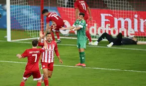 Olympiacos se coronó bicampeón tras ganar el clásico a Panathinaikos