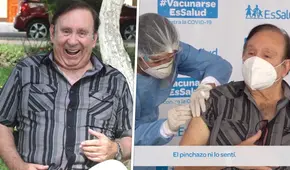 Tulio Loza recibe segunda dosis de la vacuna contra la COVID-19