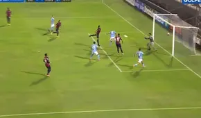 Marcos Riquelme anotó de cabeza ante Municipal y sumó su primer gol con Cristal