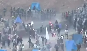 Chorrillos: Policía y ciudadanos se enfrentaron durante desalojo