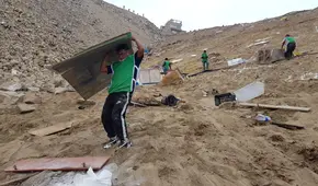 Morro Solar: personas que invadieron patrimonio se retiran ante despliegue policial